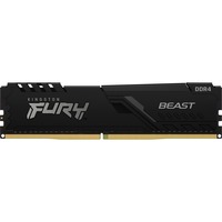 Kingston FURY DIMM 32 GB DDR4-3600  , Arbeitsspeicher schwarz, KF436C18BB/32, Beast, INTEL XMP