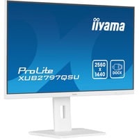 iiyama ProLite XUB2797QSU-W2, LED-Monitor 68.6 cm (27 Zoll), weiß (matt), QHD, IPS, USB-Hub, Adaptive Sync, 100Hz Panel