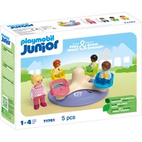 PLAYMOBIL 71701 Junior: Zahlenkarussell, Konstruktionsspielzeug 