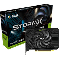 Palit GeForce RTX 4060 StormX, Grafikkarte DLSS 3, 3x DisplayPort, 1x HDMI 2.1