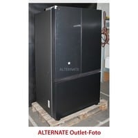 SAMSUNG RF24BB620EB1EF, French Door edelstahl (dunkel), AI Energy Mode, Twin Cooling+, Autofill Water Pitcher