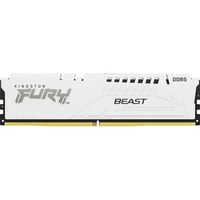 Kingston FURY DIMM 32 GB DDR5-6000  , Arbeitsspeicher weiß, KF560C36BWE-32, FURY Beast, AMD EXPO