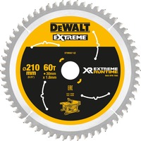 DEWALT Kreissägeblatt XR EXTREME RUNTIME DT99567, Ø 210mm, 60Z Bohrung 30mm, für Akku-Tischsägen