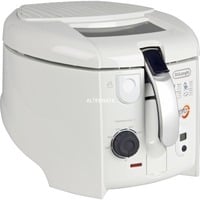 DeLonghi Fritteuse Rotofry F 28533 weiß, 1.800 Watt, Ölbehälter 1,3 Liter