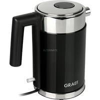 Graef Wasserkocher WK 402 schwarz/edelstahl, 1 Liter