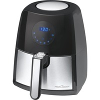 ProfiCook Heißluftfritteuse PC-FR 1147 H schwarz/edelstahl, 1.500 Watt, Korb 2,5 Liter