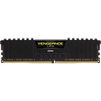 Corsair DIMM 16 GB DDR4-2400  , Arbeitsspeicher schwarz, CMK16GX4M1A2400C16, Vengeance LPX, INTEL XMP