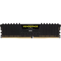 Corsair DIMM 32 GB DDR4-2666  , Arbeitsspeicher schwarz, CMK32GX4M1A2666C16, Vengeance LPX, INTEL XMP