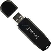 Intenso Speed Line 64 GB, USB-Stick schwarz, USB-A 3.2 Gen 1