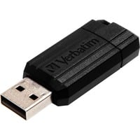 Verbatim PinStripe 64 GB, USB-Stick schwarz, USB-A 3.2 Gen 1