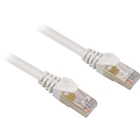 Sharkoon Patchkabel RJ45 Cat.6 SFTP weiß, 50 cm