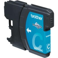 Brother Tinte cyan LC1100C Retail