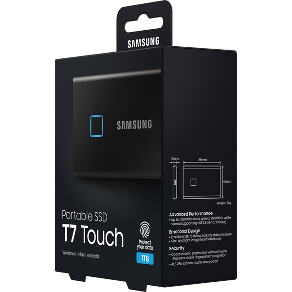 samsung t7 ssd touch